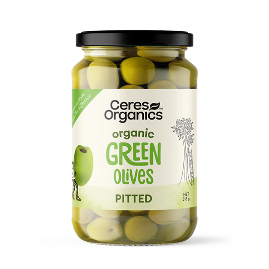Ceres Organic - Green Olives Pitted 315g