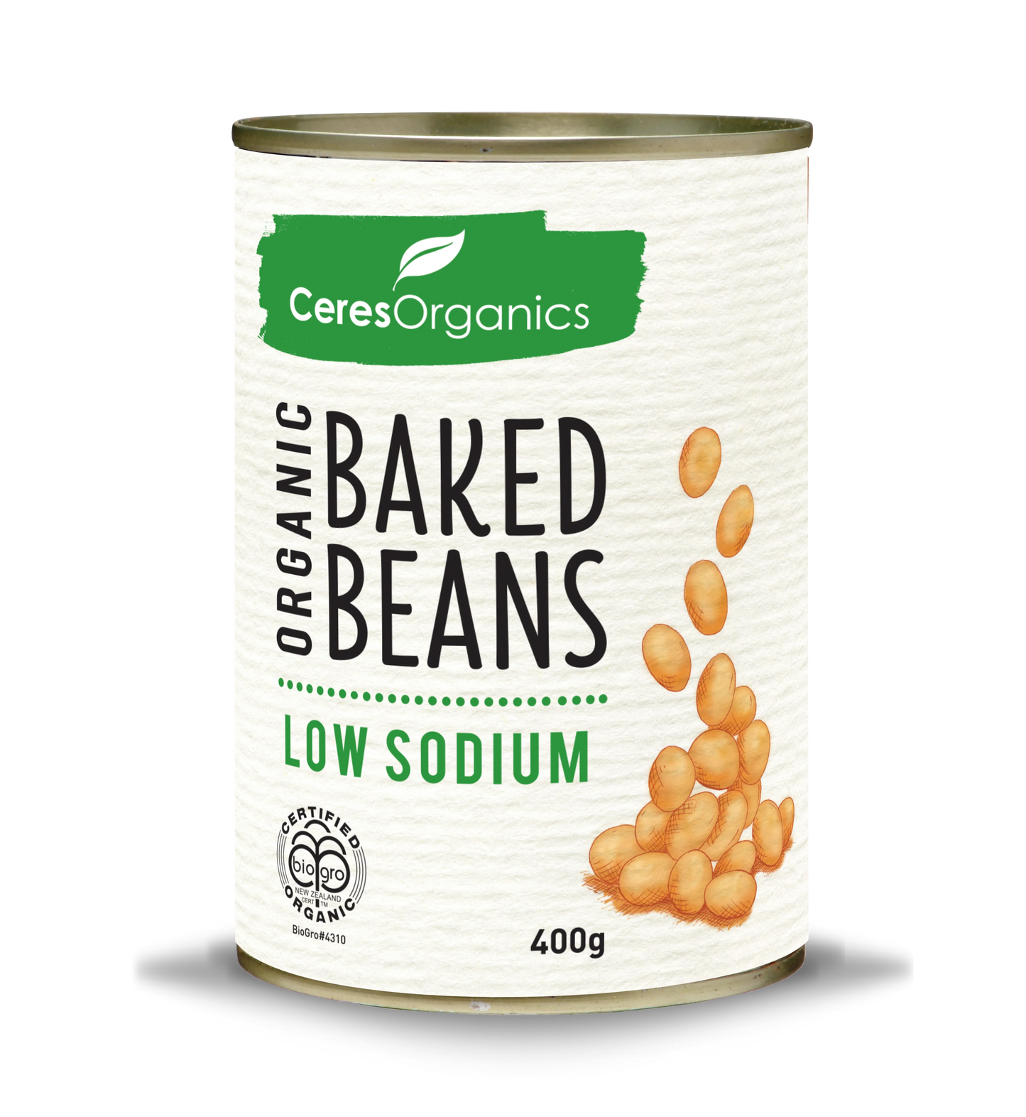 Ceres Organic - Baked Beans Low Sodium (Can) 400g