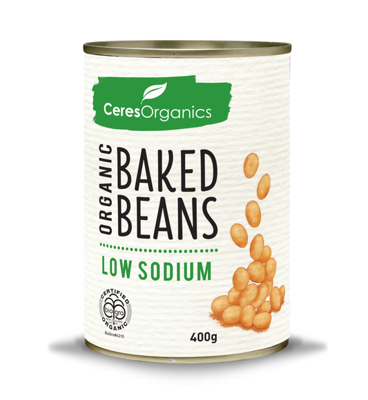 Ceres Organic - Baked Beans Low Sodium (Can) 400g