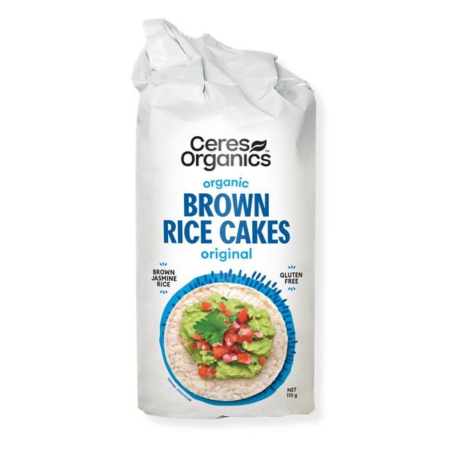 Ceres Organic - Brown Rice Cakes, Original 110g
