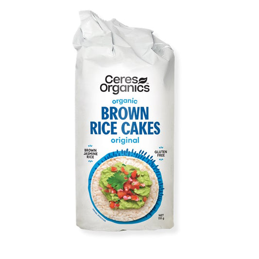 Ceres Organic - Brown Rice Cakes, Original 110g