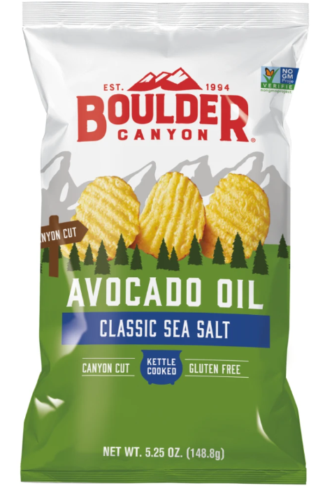Boulder Canyon - Avocado Oil Sea Salt & Cracked Pepper 148.8g