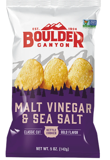 Boulder Canyon - Malt Vinegar Sea Salt 142g