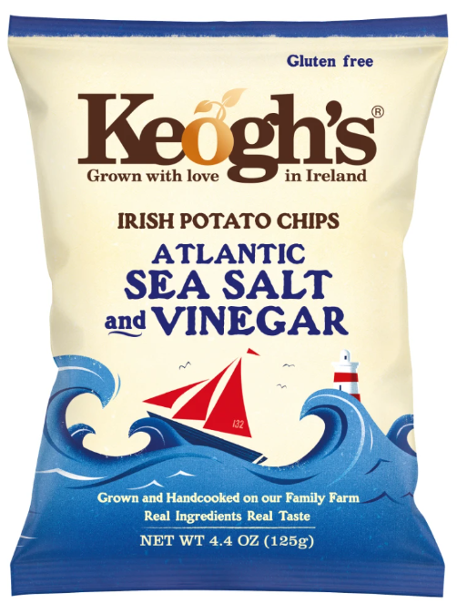 Keogh's - Sea Salt & Vinegar 125g