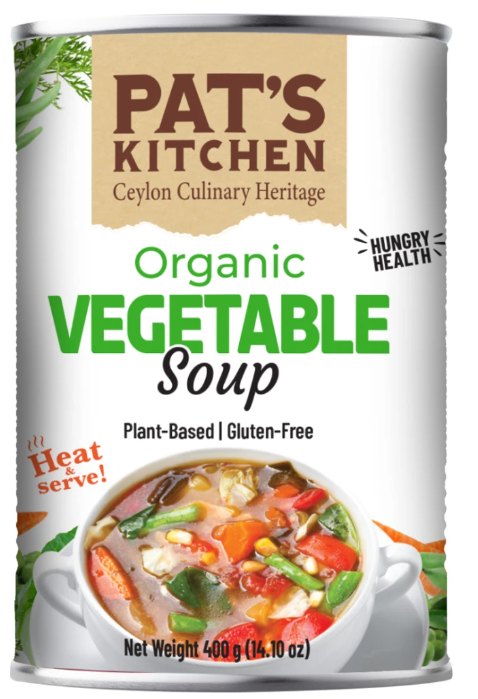 Pat's - Org Vegetable Soup 400g