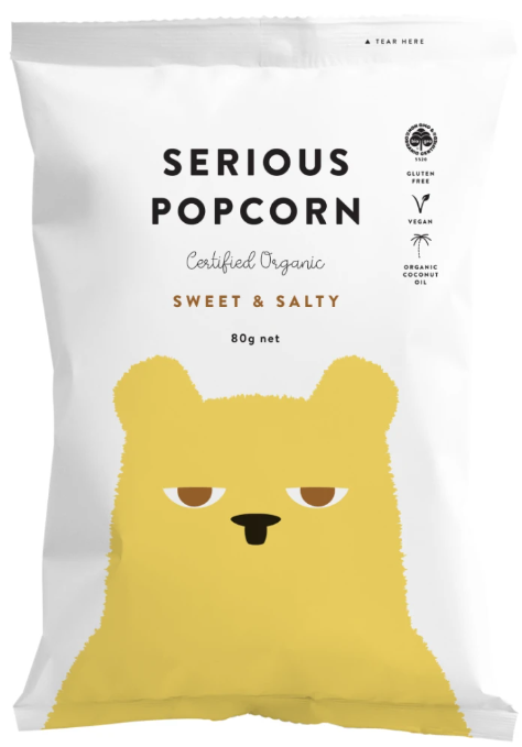 Serious Foods Co - Sweet Salty Popcorn 80g