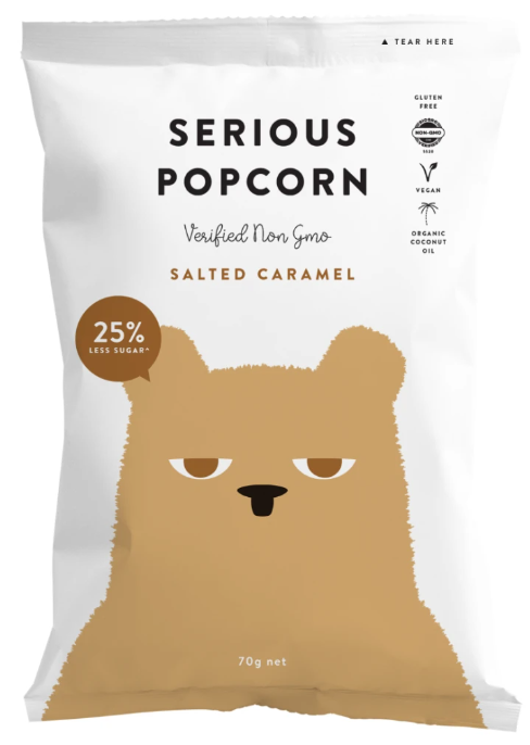 Serious Foods Co - Salted Caramel Popcorn 70g