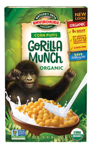 Nature's Path - Envirokidz Org Gorilla Munch Corn Puffs 284g
