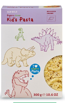 Alb-gold Organic - Kids Pasta Dinos 300g