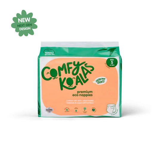 Comfy Koalas - Size 5 (13-17kg) x20 Nappies
