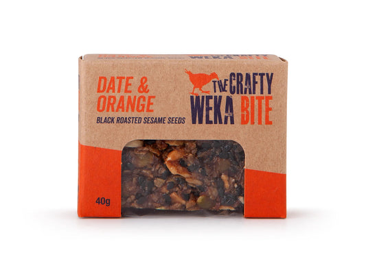 Crafty Weka - Date & Orange Bar 40g
