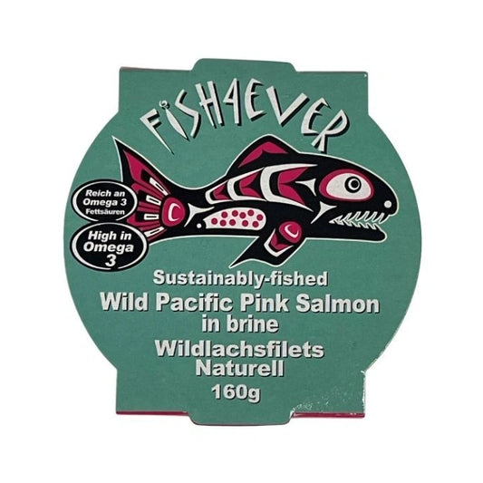 Fish4Ever - Salmon Fillets In Brine 160g