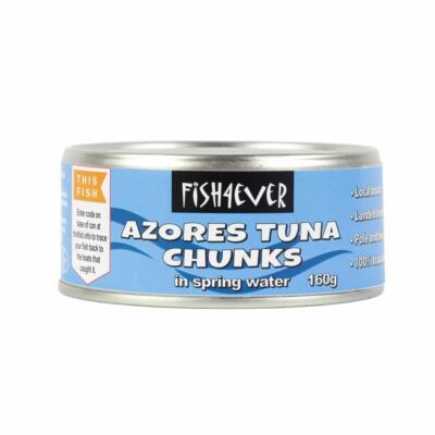Fish4Ever - Azores Tuna Chunks Spring Water 160g