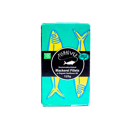 Fish4Ever - Mackerel Fillets In Sunflower Oil 125g