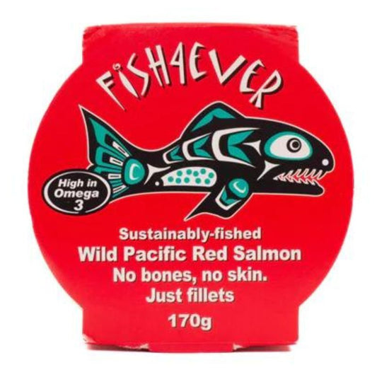Fish4Ever - Wild Pacific Red Salmon Fillets 170g
