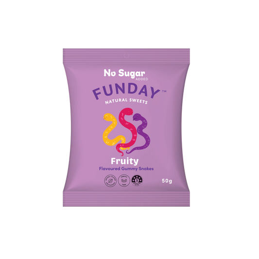 Funday - Fruity Gummy Snakes 50g