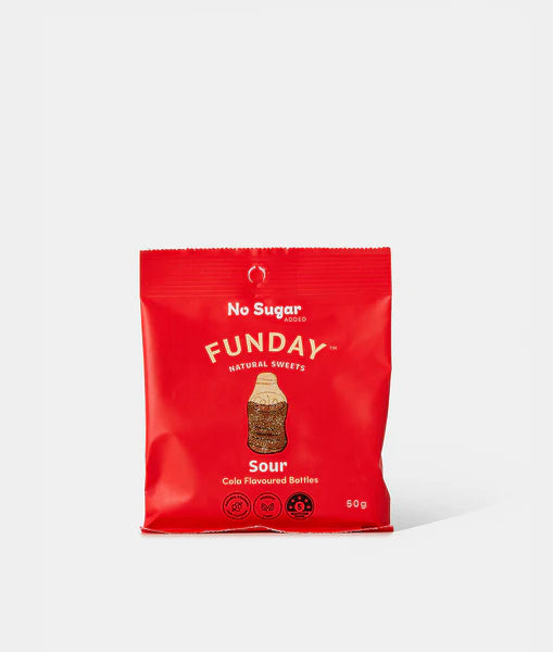 Funday - Sour Cola Bottles 50g