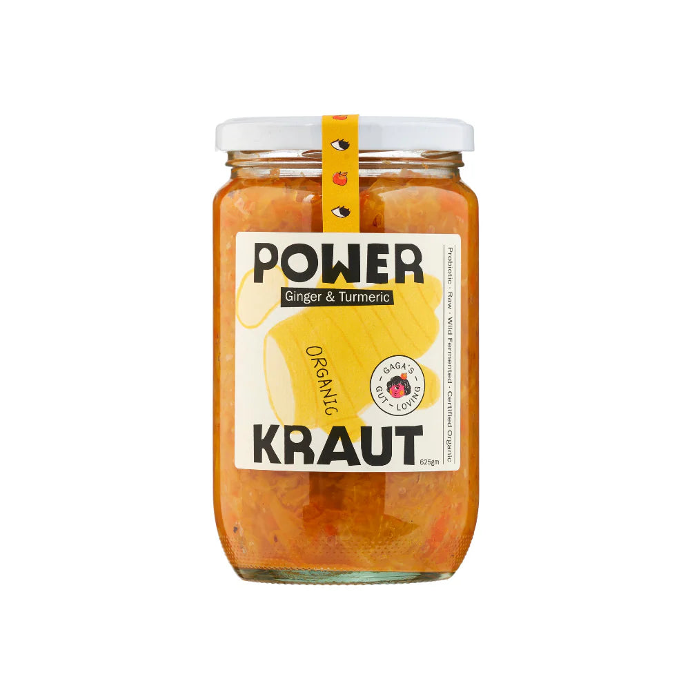 Gaga's - PowerKraut Ginger Tumeric 625g