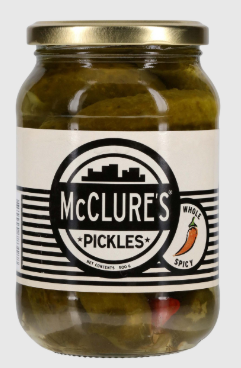 McClures - Spicy Whole Pickles 500g