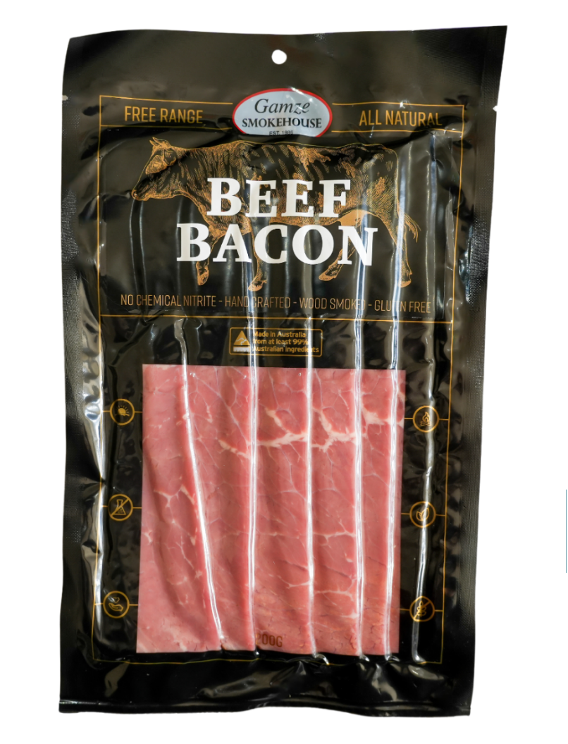Gamze Smokehouse - Beef Bacon 200g