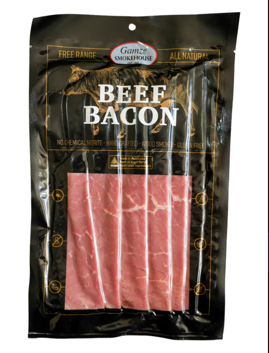 Gamze Smokehouse - Beef Bacon 200g