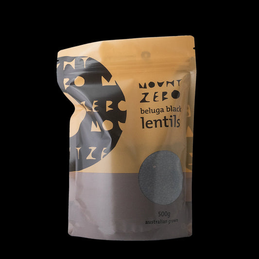 Mount Zero - Beluga Black Lentils 500g
