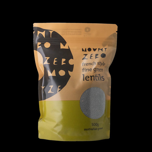 Mount Zero - French Green Lentil 500g