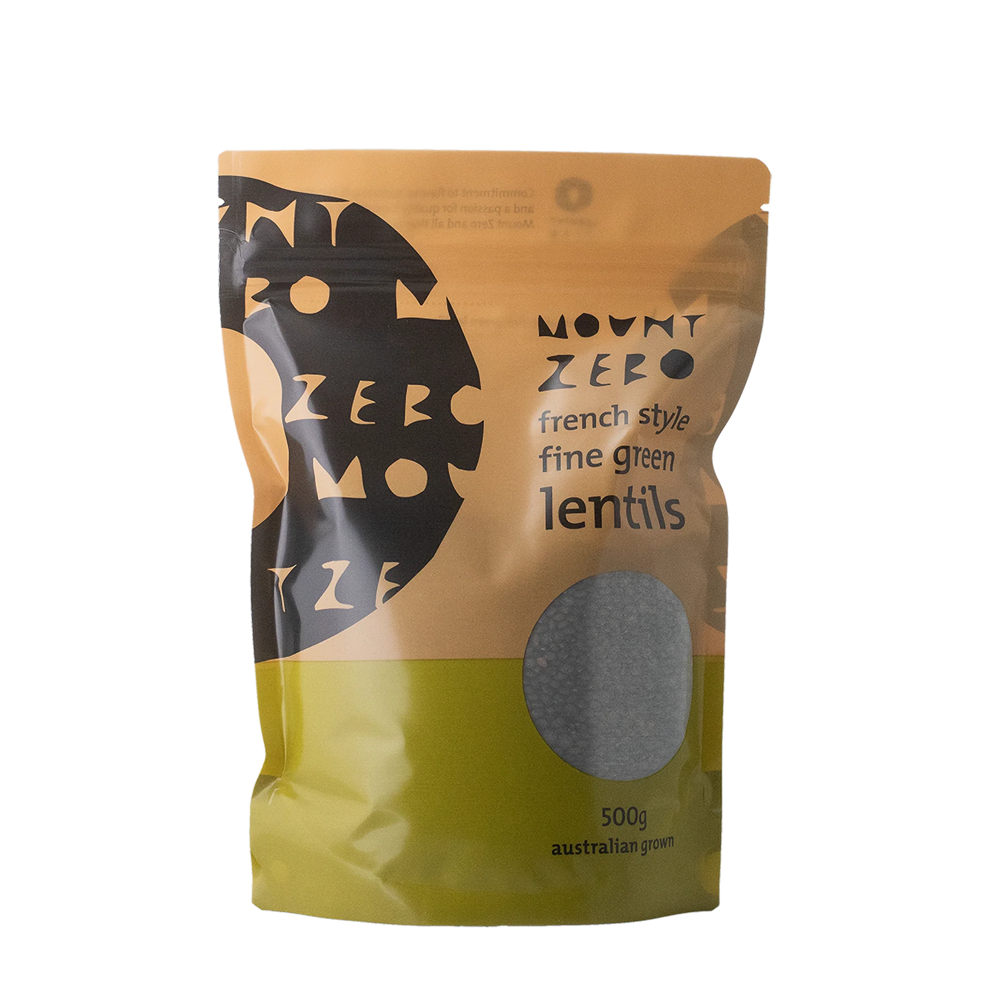 Mount Zero - French Green Lentil 500g