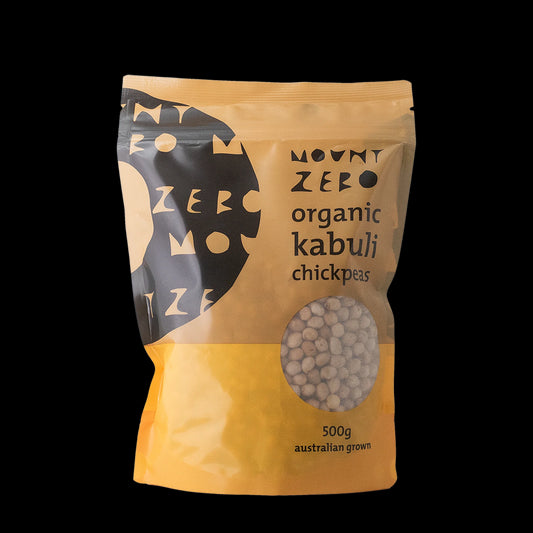 Mount Zero - Organic Kabuli Chickpeas 500g