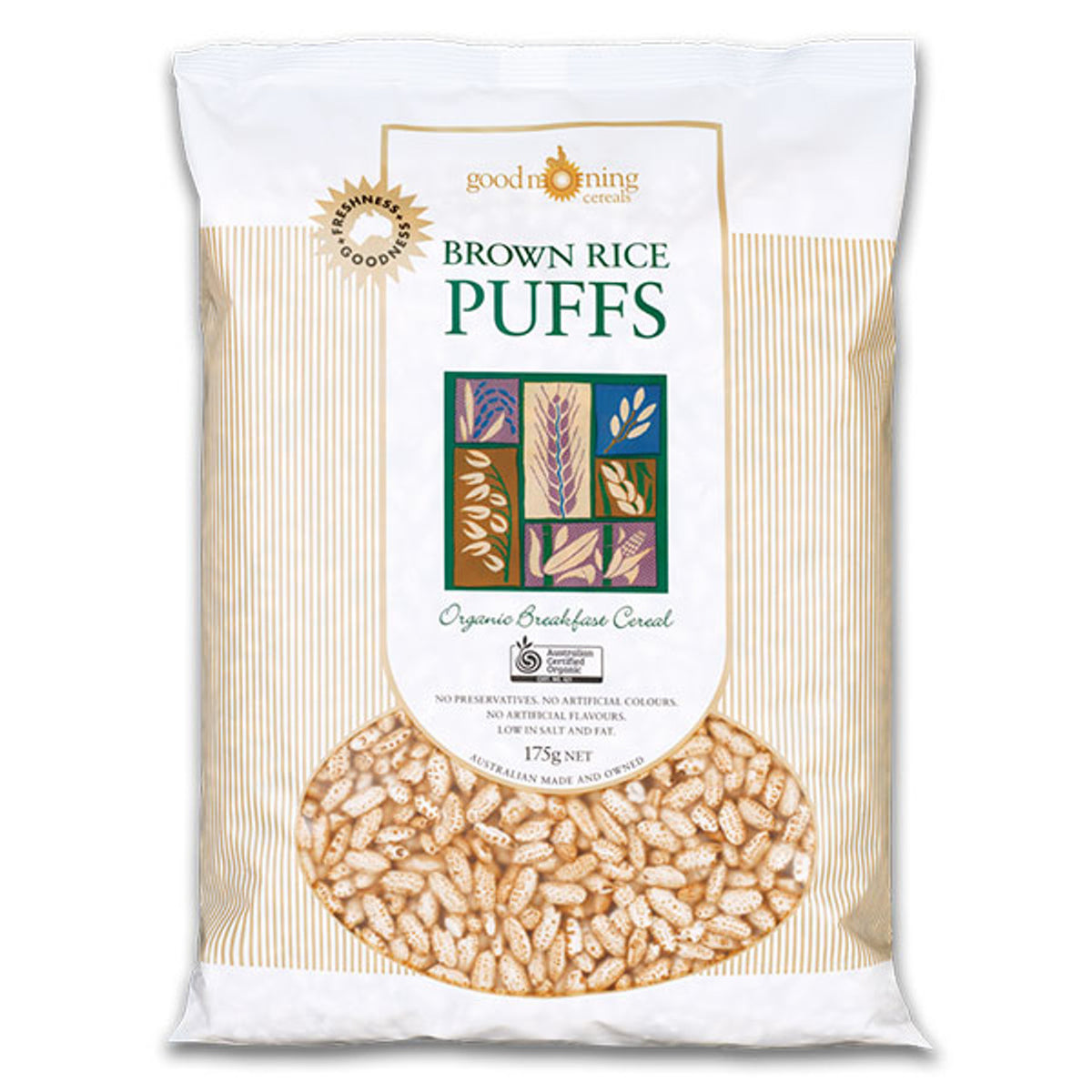 Good Morning - Brown Rice Puffs 175g