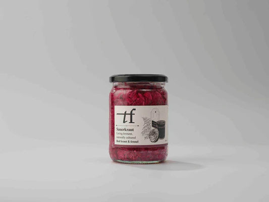 The Fermentary - Sauerkraut Red 500g