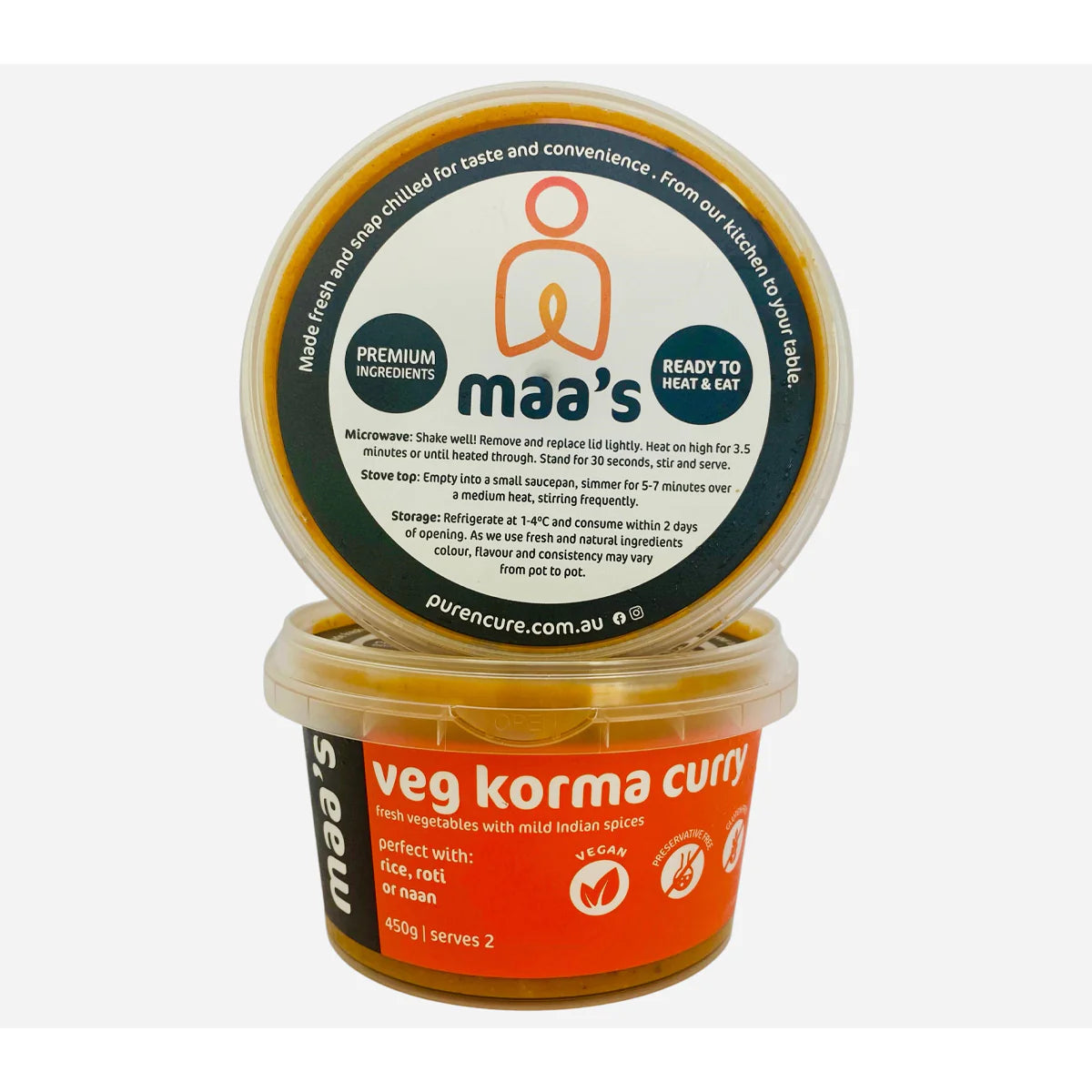 Maa's - Veg Korma Curry 400g