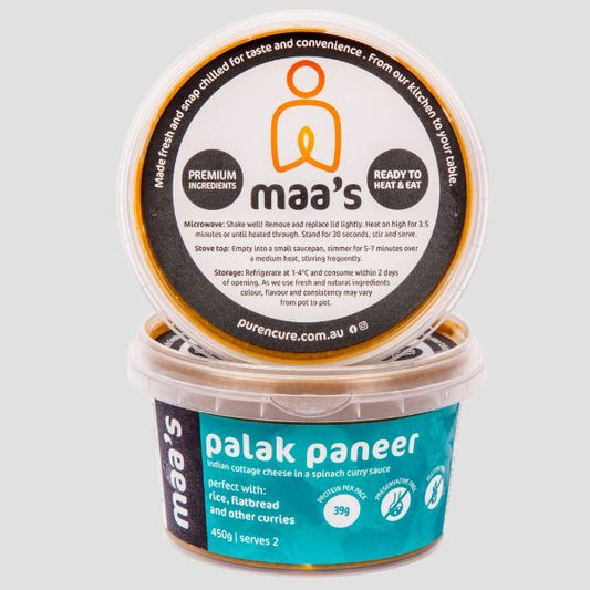 Maa's - Palak Paneer 450g