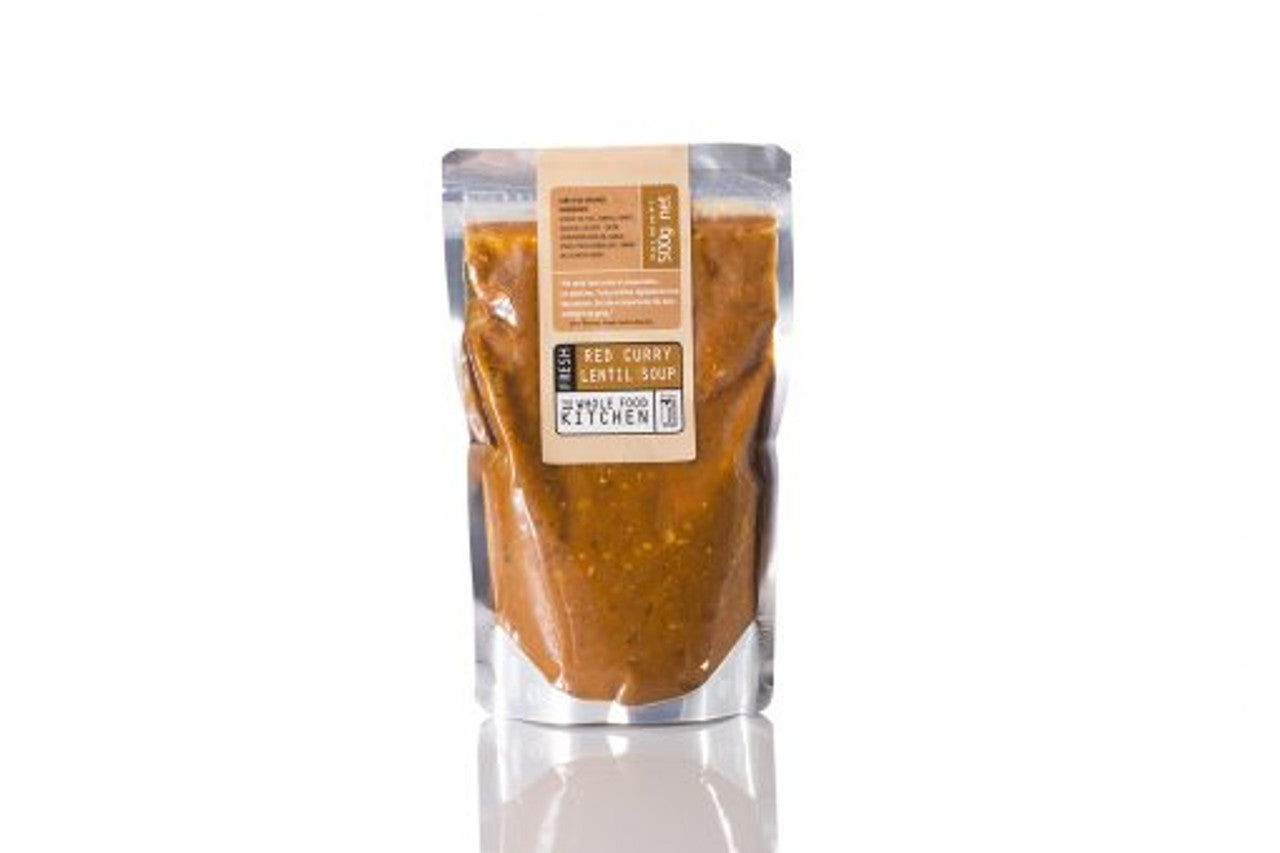 Wholefood Kitchen - Red Curry Lentil Soup 500g