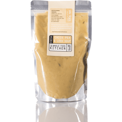 Wholefood Kitchen - Chickpea & Leek Soup 500g