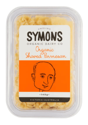Symons Organic - Shaved Parmesan Cheese 140g