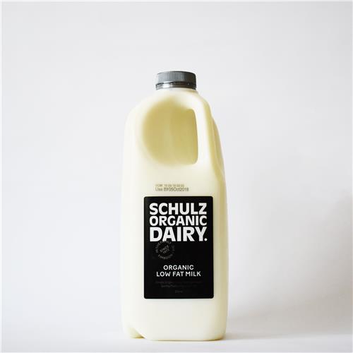 Schulz Organic Dairy - Low Fat Milk 2lt