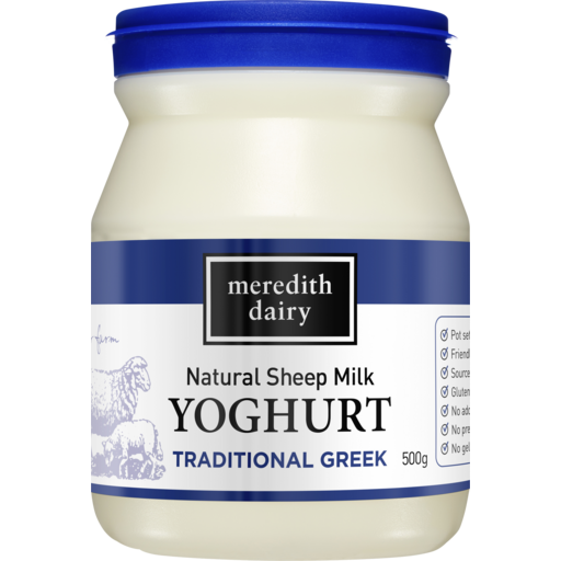 Meredith Dairy - Blue Label Yoghurt 500g