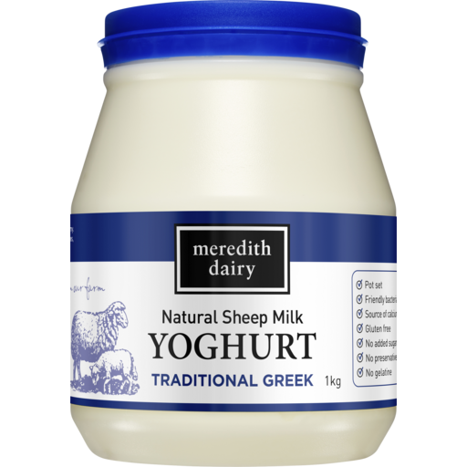 Meredith Dairy - Blue Label Yoghurt 1kg