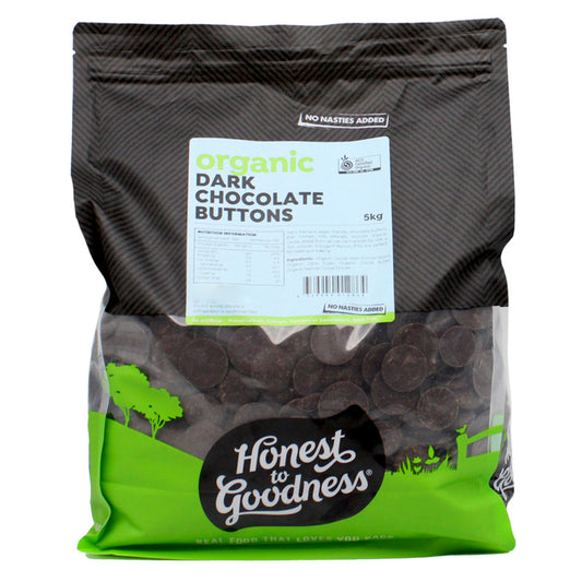 Honest To Goodness - Dark Chocolate Buttons 70% 1kg