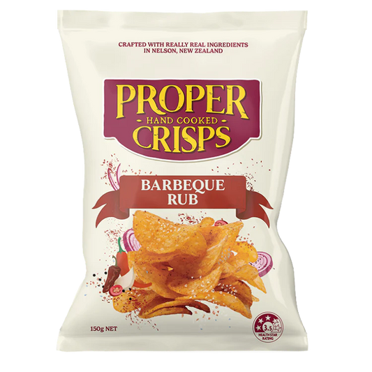 Proper Crisps - Barbeque Rub 150g