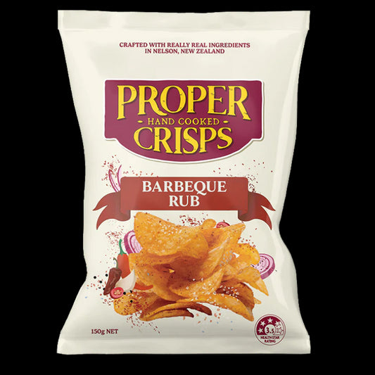 Proper Crisps - Barbeque Rub 150g
