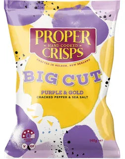 Proper Crisps - Purple And Gold 150g