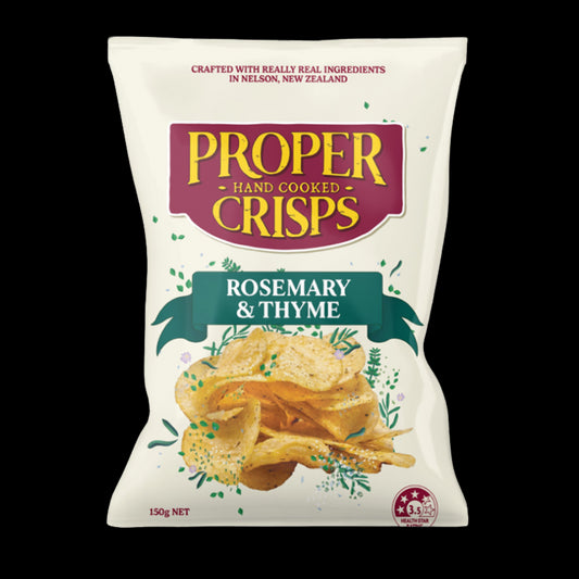 Proper Crisps - Rosemary & Thyme 150g