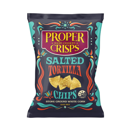 Proper Crisps - Tortilla Chips Salted 150g