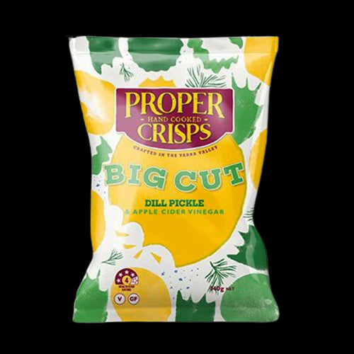 Proper Crisps - Big Cut Dill Pickle 140g
