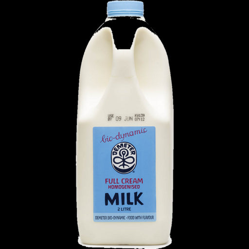 Biodynamic - Demeter Milk Bd Homogenised 2lt