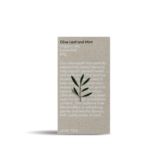 Love Tea - Olive Leaf & Mint Loose Leaf 60g
