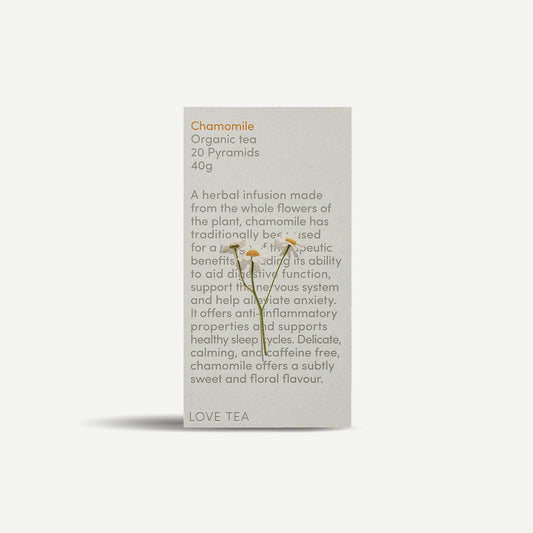 Love Tea - Chamomile Pyramids 20pk