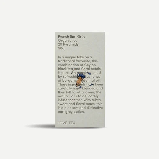 Love Tea - French Earl Grey Pyramids 20pk